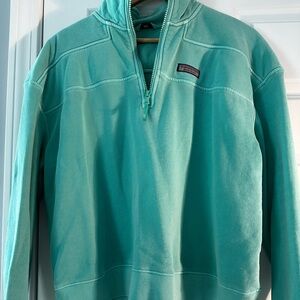 Women’s Vineyard Vines Light Green Shep Shirt Size XL